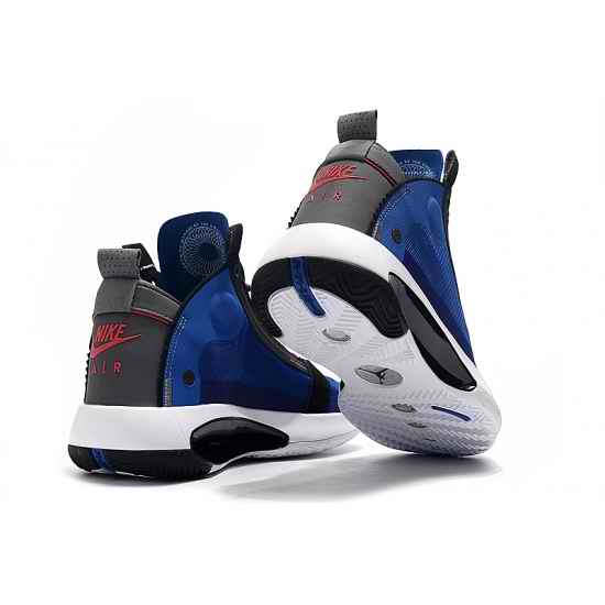 Air Jordan XXXIV Men Basketball Sneakers Blue II-2